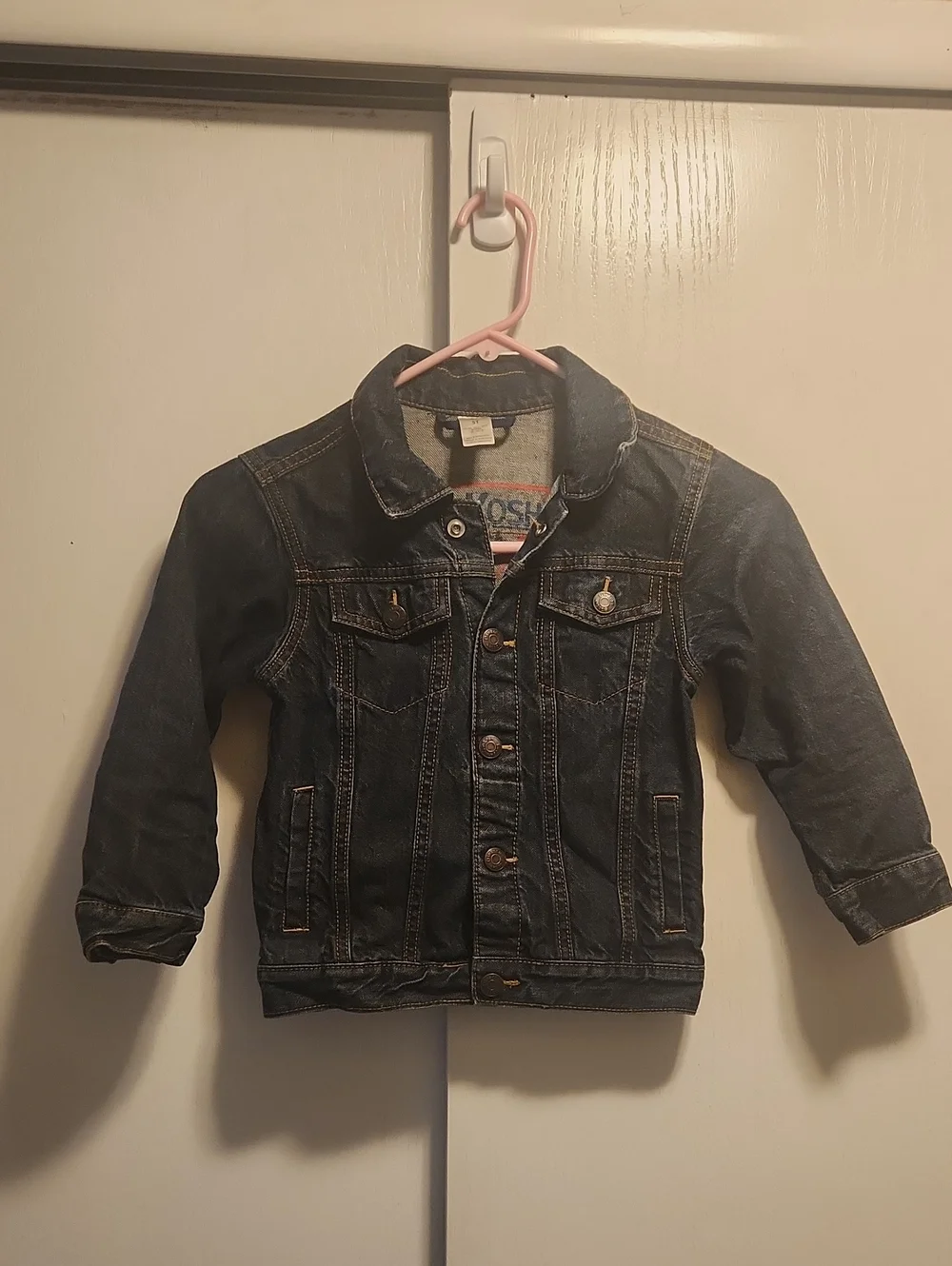OshKosh B'gosh Dark Blue Toddler 5T Denim Jacket